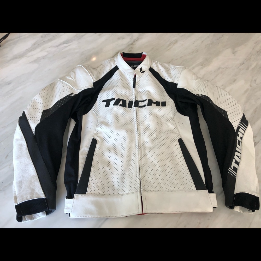 Taichi Motorcycle Jacket! (Black & White)[US 40]